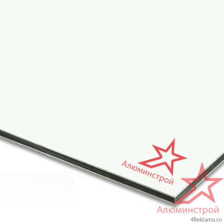 Алюминиевая композитная панель 4 мм (0.4) 1220х4000 серия Классик RAL 9016